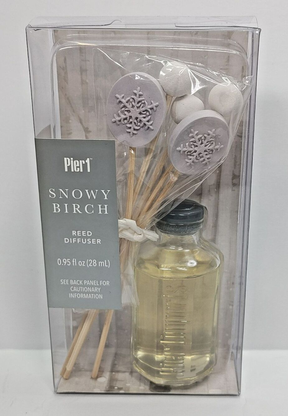 Pier 1 Snowy Birch Reed Diffuser 0.95 Oz Discontinued